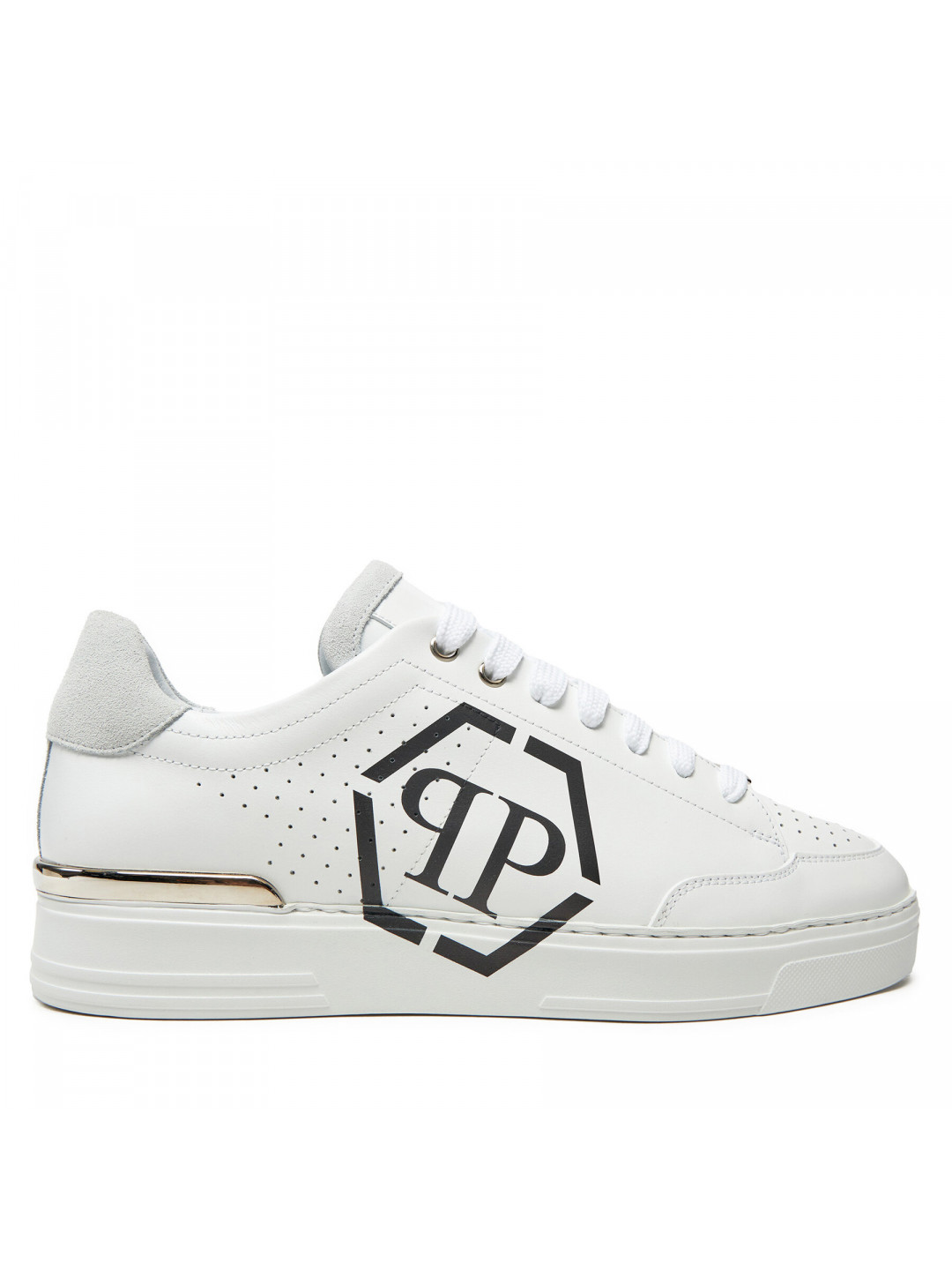 Sneakersy PHILIPP PLEIN FADS MSC3981 PLE005N Bílá